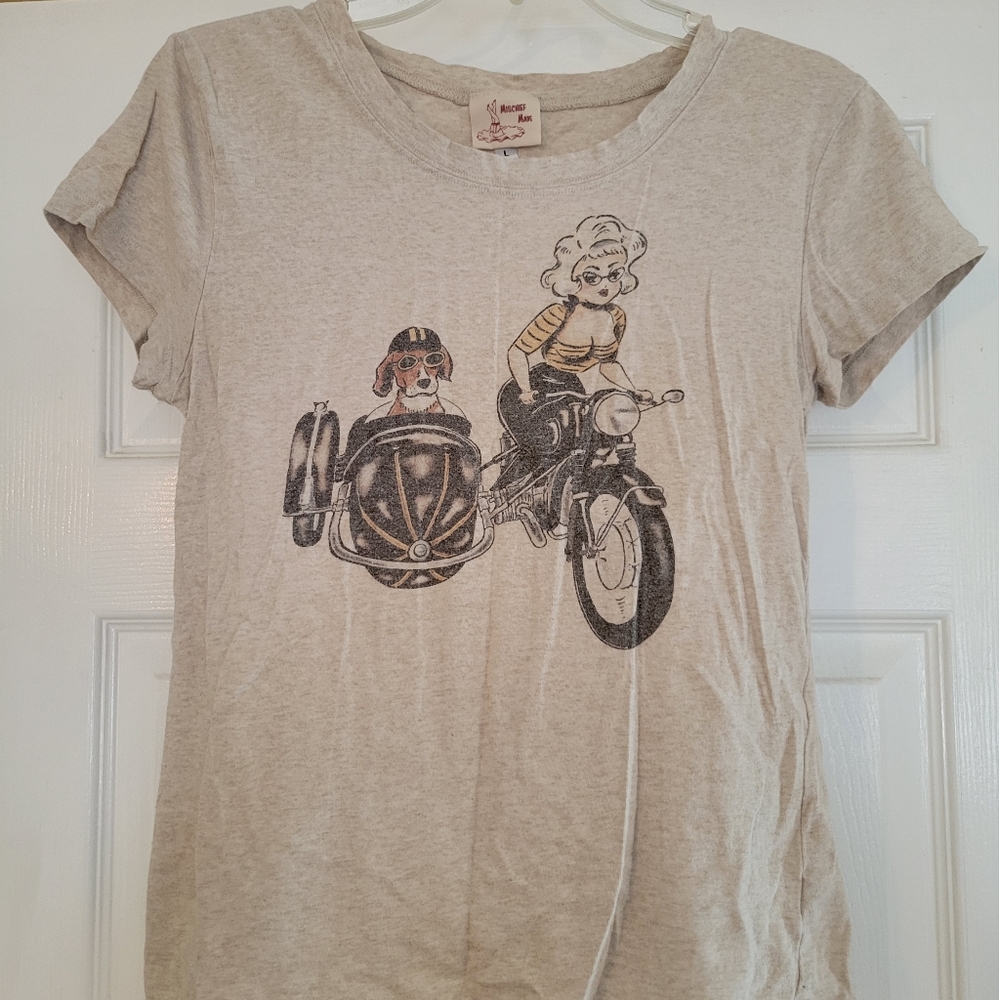 Pinup rockabilly retro shirt